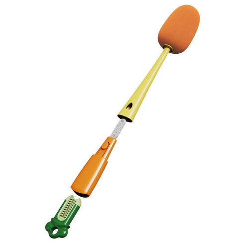 Multifunctional Yellow Bottle Scrubber