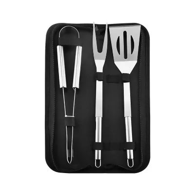 Stainless Steel Braai Utensils 3 Pc