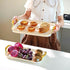 Unbreakable Rectangular Tray Set