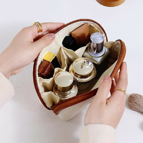 Half Moon Cosmetic Pouch