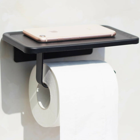 Toilet Paper Holder Stand -Black CY7918001