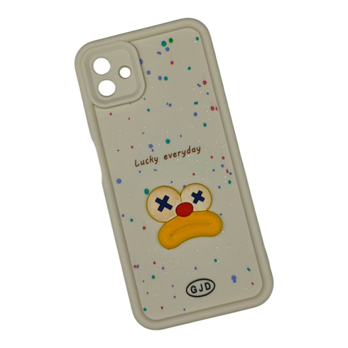 Cute 3D Cartoon Silicone Phone Case Cover Compatible with Samsung A04