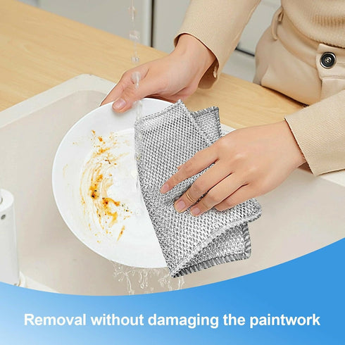 9pcs Metal Wire Cleaning Cloth