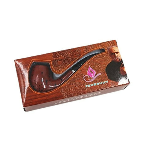 Portable Wooden Tobacco Pipe with Rubber Ring