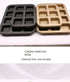 BWH-670 12-Hole Corrugated Square Pan