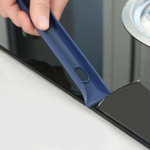 Small Floor Brush for Home Bathroom Blue