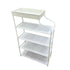 5 Layer Shoe Storage Rack Stand-White
