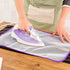 Pack of 2 Heat - Resistant Protective Ironing Cloth Press Mesh Insulation Guard Pad - Purple