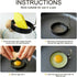 Non-Stick Stainless Steel Frying Egg Ring Pastry Mould with Brush- 4 Piece