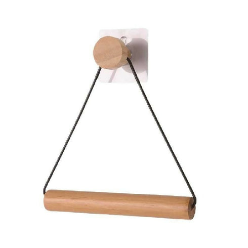 Vintage Wall Mount Bamboo Toilet Paper