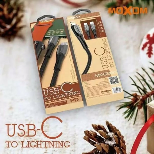 MX-CB36 Type-C to Lightning USB-C 2.4a Fast Charging & Data Transmission 1m Cable