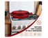 30CM Cast Iron Shallow Casserole Red