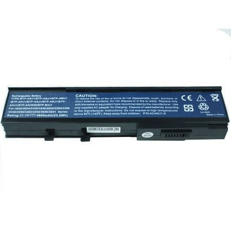 Acer Aspire 5560, BTP-ANJ1 Laptop Battery, 11.1V 5200mAh/49Wh