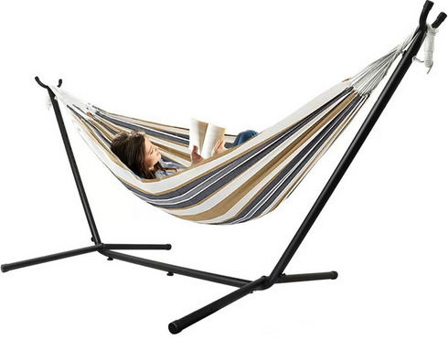 2 Persons Hammock With Solid Stand