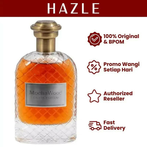 Mocha Wood Eau De Parfum 100ml Perfume for Men and Women Unisex