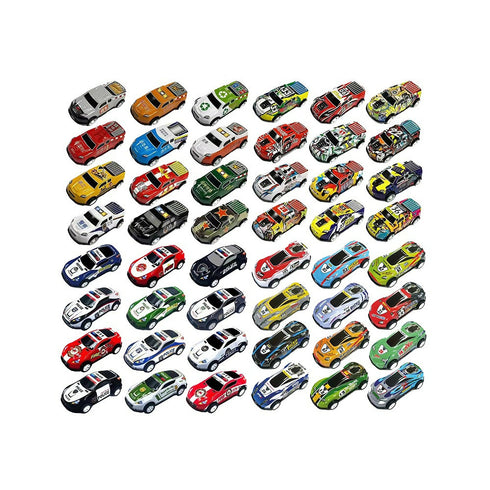 50 cars Metal racing car
