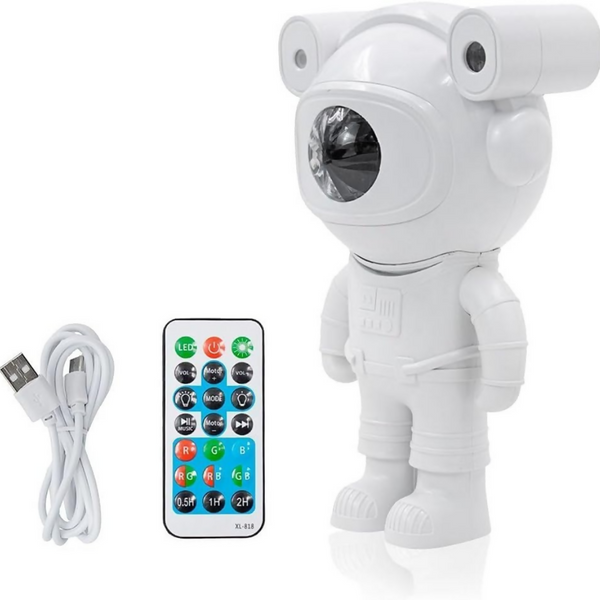 Spaceman Star Projector - Astronaut Galaxy Light with Timer