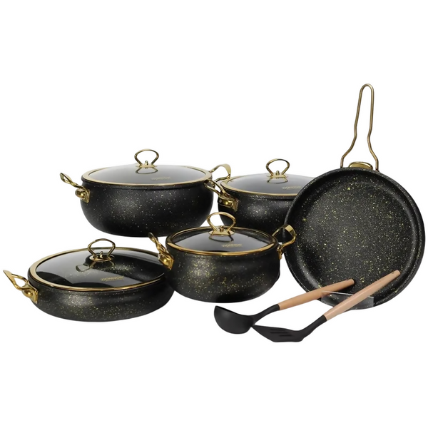 Luxury Stainless Steel 11 PCS Cookware Set