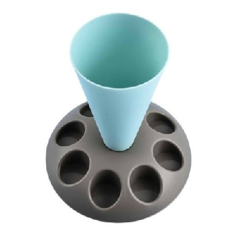 8 Slots Piping Bag Nozzles Storage Stand