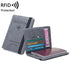 Travel Passport Holder with RFID Protection - Grey