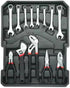 187 Piece Hardware Combination Tool Set With Trolley Case