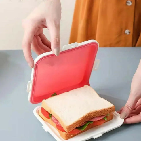 Toast Bread Storage Box Crisper for Sandwich