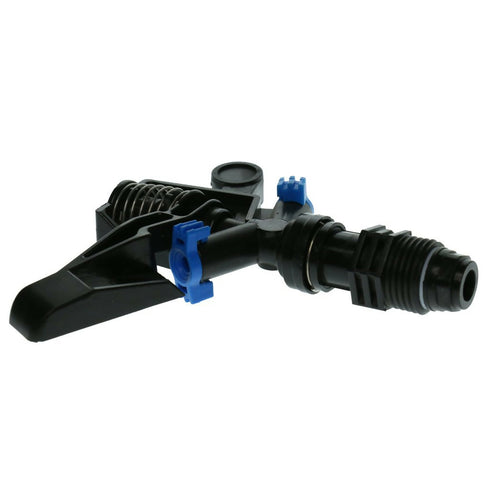 360 Degree Rotary Spray Sprinkler Garden Irrigation Watering System Black