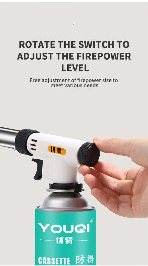 Adjustable Flame Refillable Gas Lighter