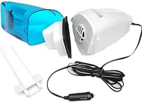 Mini Car Portable Handheld Vacuum Cleaner Blue