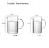 Durable Borosilicate Glass Measuring Cup