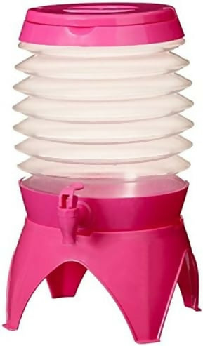 Collapsible Plastic Drinks Dispenser