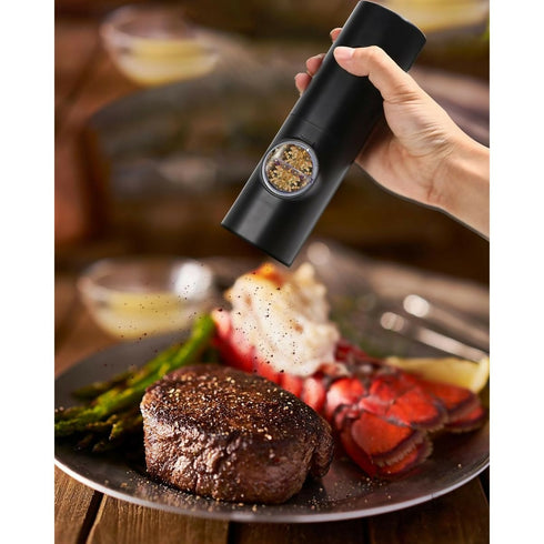 Electric Spice Grinder for Salt and Pepper