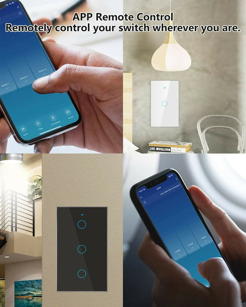 Smart touch light switch