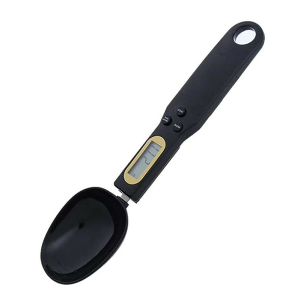 Smart Electronic Measuring Scale Spoon For Grams & Milligrams - Black