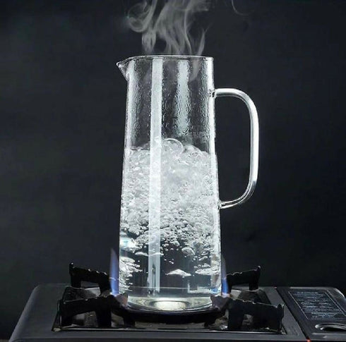 Heat Resistant Borosilicate Glass Pitcher
