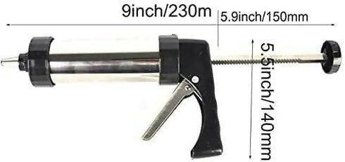 Cookie/Biscuit Maker Gun Machine - Big Size-Stainless steel