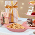 Oval Serving Bowls for Banana Split, Candy, Snack - twin -pink