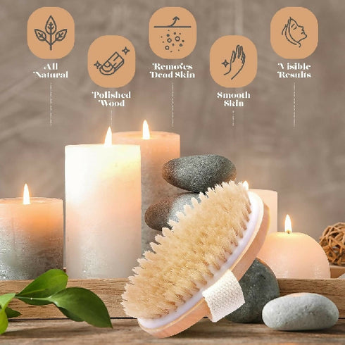 Bamboo Dry Body Brushes
