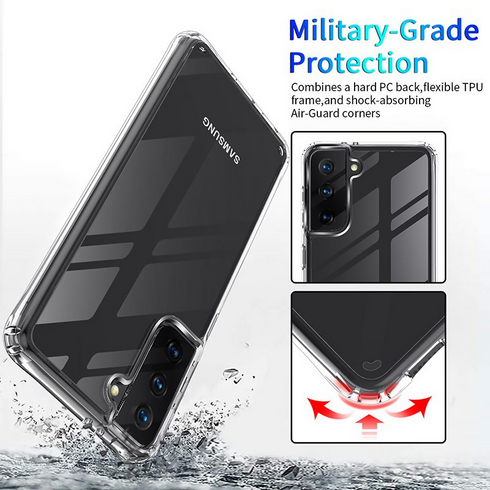Galaxy S21 Plus Shockproof Clear Cover