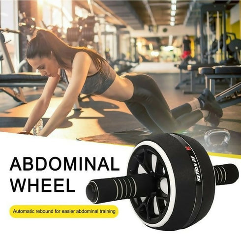 Muscle Exercise Equipment Home Fitness Double Wheel