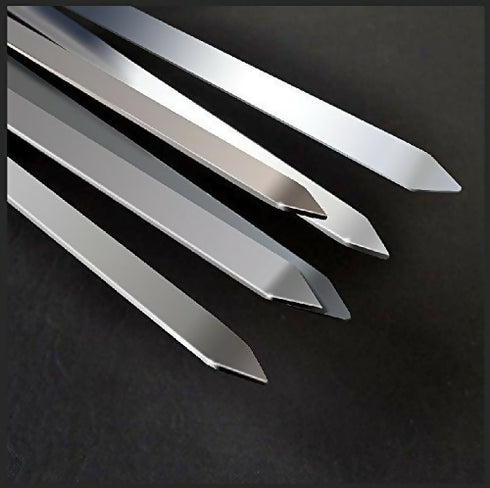 Reusable Grilling Stainless Steel Barbecue Skewers