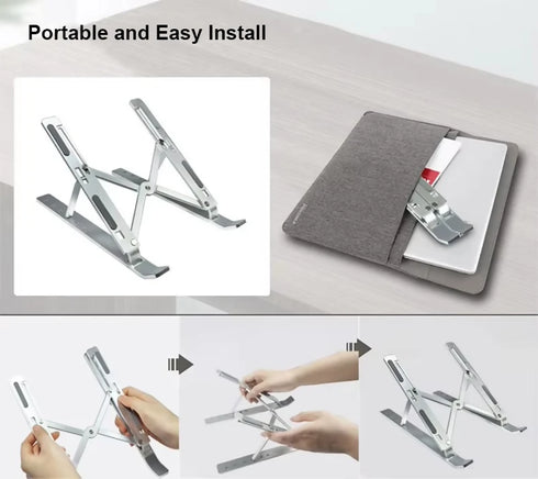 Adjustable Folding Laptop Stand