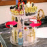 360 Degree Rotating Cosmetic Storage Box Makeup Organizer