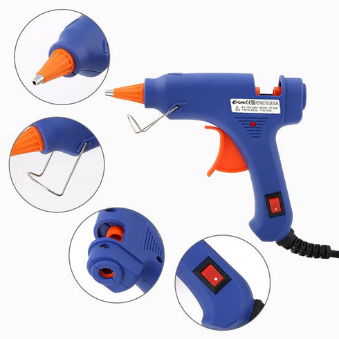 Fourwalls Polypropylene Glue Gun Machine (Blue)