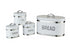 Loaf Bread Bin and Coffee Sugar Tea Canister Set