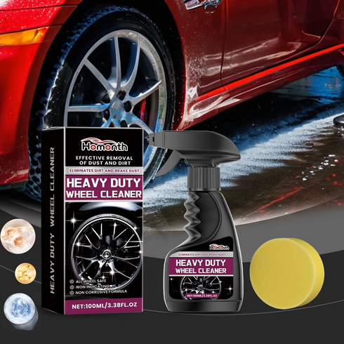 Car Rim Cleaner, Car Tire Rim Cleaning Decontamination Mud Rim Maintenance Agent
