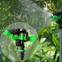 Impact Sprinkler Head Adjustable 0-360 Degree 34Ft-60Ft Spray Distance - 1/2