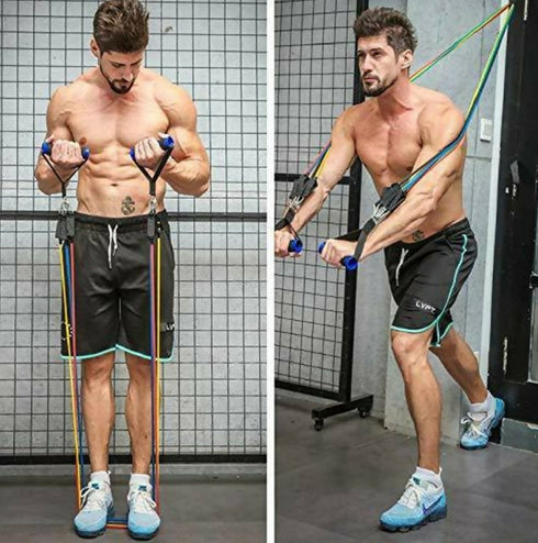 11-piece Training Resistance Band Set