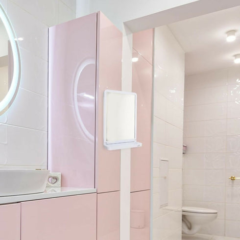 Rectangular Suction Storage Mirror