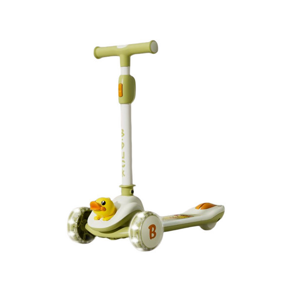 Children's Scooter - Adjustable, Foldable - Green